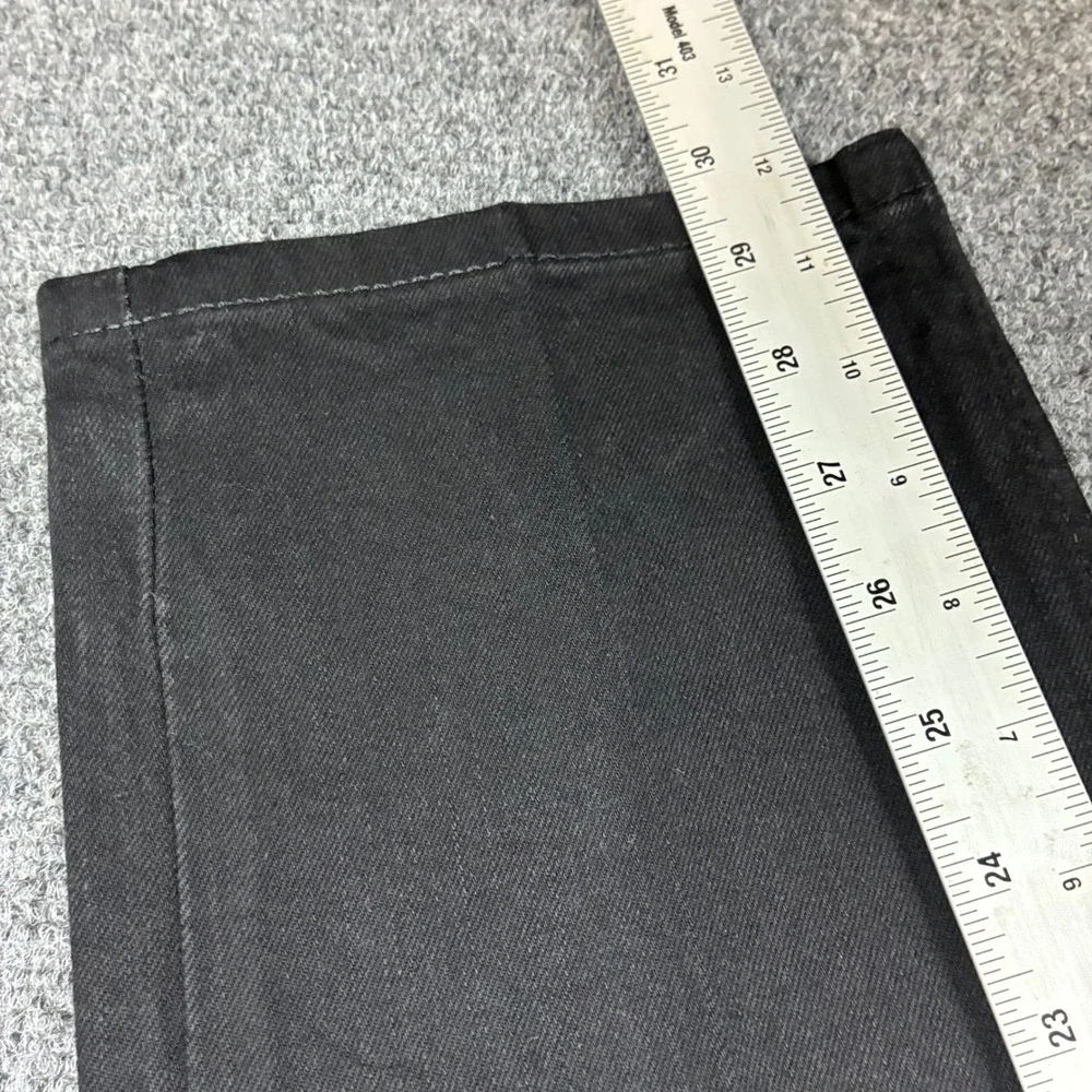 Levis 511 Slim Fit Jeans Mens Size 36x30 Black Denim Pants 04511-1907